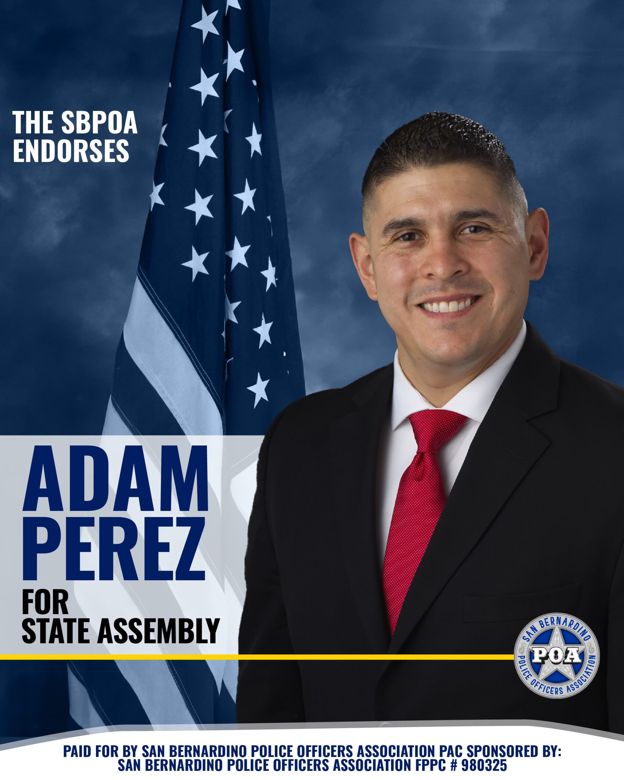 San Bernardino Assemblyman Candidate Adam Perez