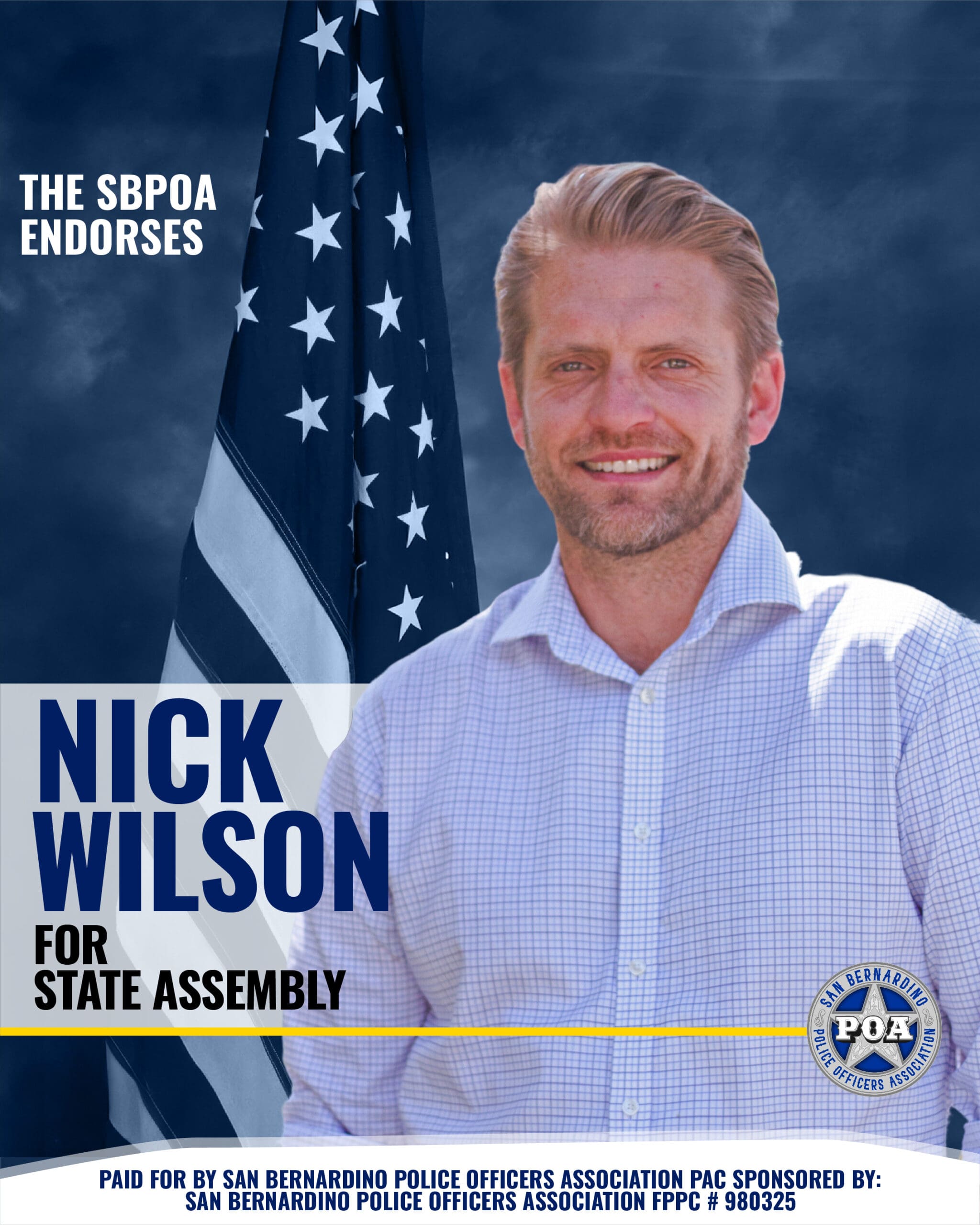 San Bernardino Assemblyman Candidate Nick Wilson